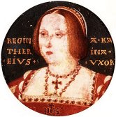 Miniature portrait of Katharine of Aragon