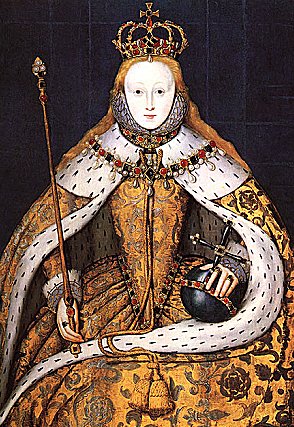 The 'Coronation Portrait' of Elizabeth I; late 16th copy of a lost original