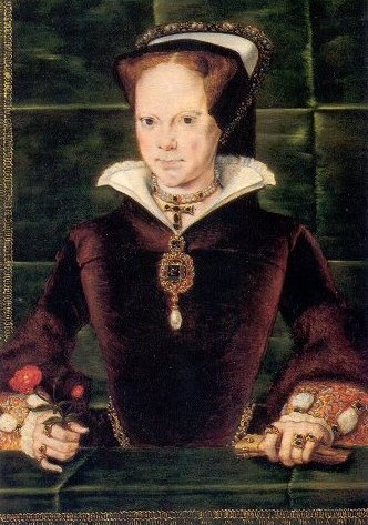 Another portrait of Elizabeth's half-sister, Queen Mary I