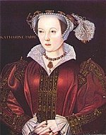 Edward VI's beloved stepmother, Katharine Parr, painted by William Scrots, c1543 