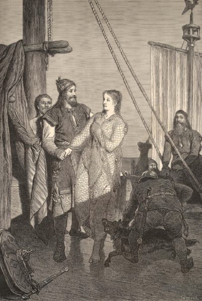 Ragnar Lothbrok by August Malmström