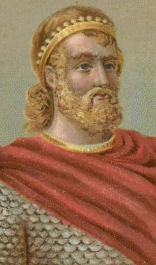 Hardicanute, also known as Harthacnut, son of King Canute