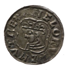 Silver penny of Canute the Great