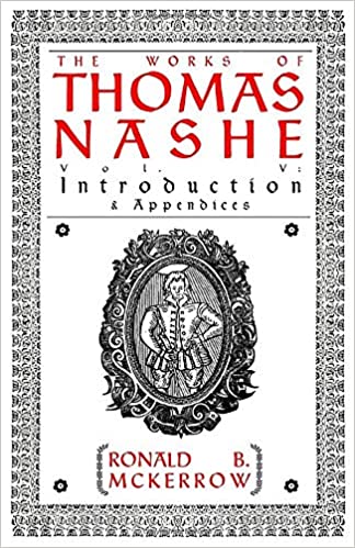 Thomas Nashe works