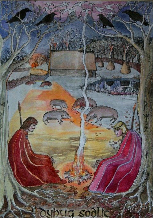 english_warriors_around_fire_499x709-2755339