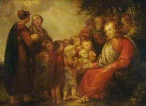haydon-benjamin-robert-1786-1846-christ-blessing-the-children