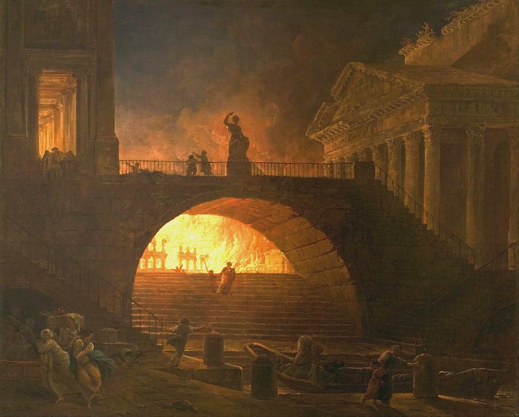 great fire of rome