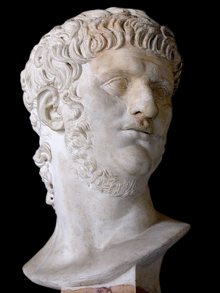 emperor nero bust